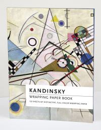 Book Cover for teNeues - Wrapping Paper Book: Wassily Kandinsky, Paperback, 12 Full Color Perforated Pages, 6 Designs by teNeues