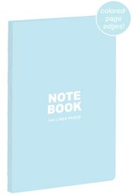 Book Cover for Pastel Blue A5 Notebook by 