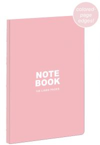 Book Cover for Pastel Pink A5 Notebook by 
