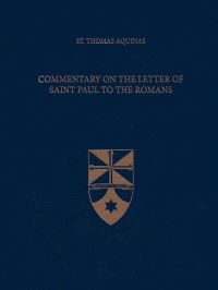Book Cover for Commentary on the Letter of Saint Paul to the Romans by Thomas, Fabian R. Larcher