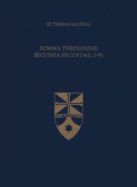 Book Cover for Summa Theologiae Secunda Secundae, 1-91 by Saint Thomas Aquinas