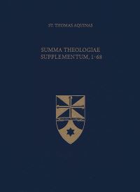 Book Cover for Summa Theologiae Supplementum 1-68 by Saint Thomas Aquinas
