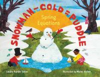 Book Cover for Snowman - Cold = Puddle by Laura Purdie Salas, Micha Archer