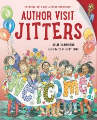 Book Cover for Author Visit Jitters by Julie Danneberg