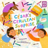 Book Cover for César's Cerulean Surprise by Jenny Lacika, Laura Sandoval Herrera