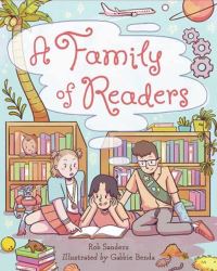 Book Cover for A Family of Readers by Rob Sanders