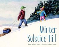 Book Cover for Winter Solstice Hill by Cathy Stefanec Ogren