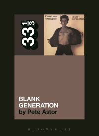 Book Cover for Blank Generation by Peter Astor