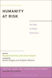 Book Cover for Humanity at Risk by Daniel Innerarity, Javier Solana