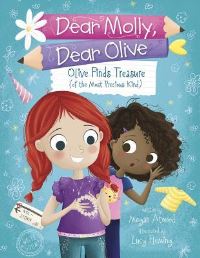 Book Cover for Olive Finds Treasure (Of the Most Precious Kind) by Megan Atwood