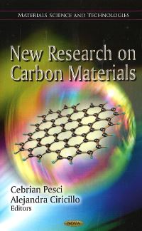 Book Cover for New Research on Carbon Materials by Cebrian Pesci
