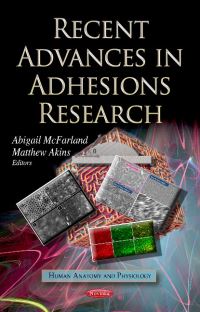 Book Cover for Recent Advances in Adhesions Research by Abigail McFarland, Matthew Akins