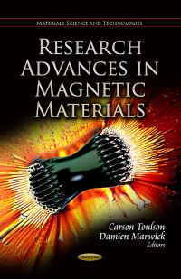 Book Cover for Research Advances in Magnetic Materials by Carson Toulson, Damien Marwick