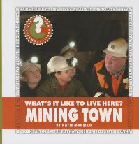Book Cover for What's It Like to Live Here? Mining Town by Katie Marsico