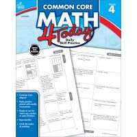 Book Cover for Common Core Math 4 Today, Grade 4 by Erin McCarthy