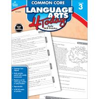 Book Cover for Common Core Language Arts 4 Today, Grade 3 by Carson Dellosa Education