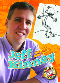 Book Cover for Jeff Kinney by Christina Leaf