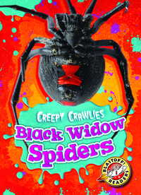 Book Cover for Black Widow Spiders by Megan BorgertSpaniol