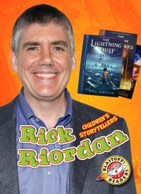 Book Cover for Rick Riordan by Christina Leaf