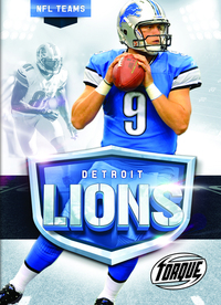 Book Cover for The Detroit Lions Story by Allan Morey
