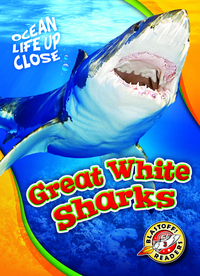 Book Cover for Great White Sharks by Rebecca Pettiford