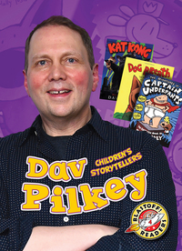 Book Cover for Dav Pilkey by Chris Bowman