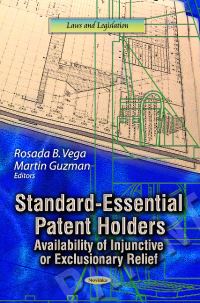 Book Cover for Standard-Essential Patent Holders by Rosada B Vega, Martin Guzman