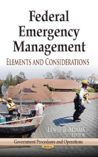 Book Cover for Federal Emergency Management by Lewis B Adams