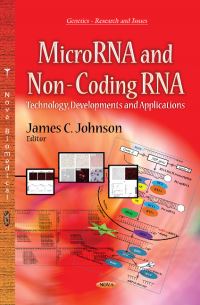 Book Cover for Microrna and Non-Coding RNA by James C Johnson