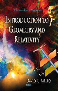 Book Cover for Introduction to Geometry and Relativity by David C Mello