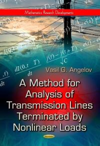 Book Cover for A Method for Analysis of Transmission Lines Terminated by Nonlinear Loads by Vasil Georgiev Angelov