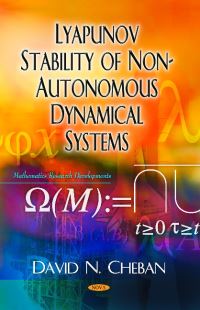 Book Cover for Lyapunov Stability of Non-Autonomous Dynamical Systems by David N Cheban