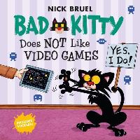 Book Cover for Bad Kitty Does Not Like Video Games by Nick Bruel
