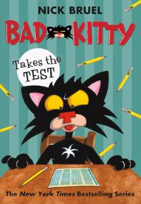 Book Cover for Bad Kitty Takes the Test by Nick Bruel