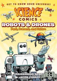 Book Cover for Robots and Drones by Mairghread Scott