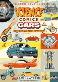 Book Cover for Science Comics: Cars by Dan Zettwoch