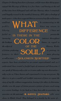 Book Cover for A Novel Journal by Solomon Northup