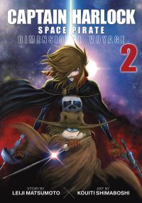 Book Cover for Captain Harlock Volume 2 by Reiji Matsumoto
