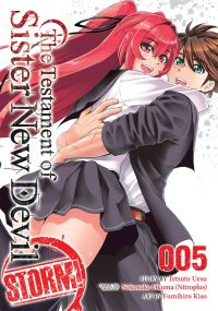 Book Cover for The Testament of Sister New Devil Storm!. Volume 5 by Tetsuto Uesu
