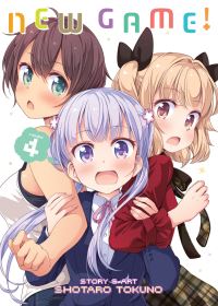 Book Cover for New Game!. Volume 4 by Shoutarou Tokunou