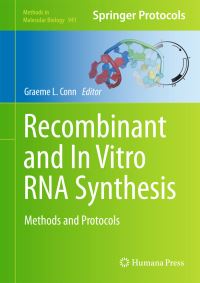 Book Cover for Recombinant and in Vitro RNA Synthesis by Graeme L Conn