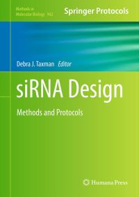 Book Cover for siRNA Design by Debra J Taxman