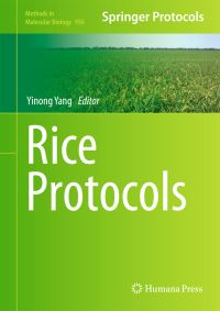 Book Cover for Rice Protocols by Yinong Yang
