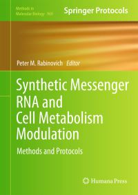 Book Cover for Synthetic Messenger RNA and Cell Metabolism Modulation by Peter M Rabinovich