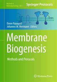 Book Cover for Membrane Biogenesis by Doron Rapaport, Johannes Herrmann