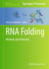 Book Cover for RNA Folding by Christina Waldsich