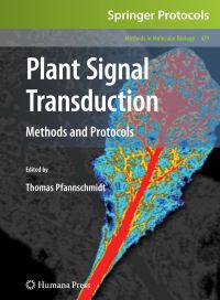 Book Cover for Plant Signal Transduction by Thomas Pfannschmidt