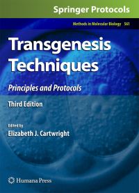 Book Cover for Transgenesis Techniques by Elizabeth J Cartwright