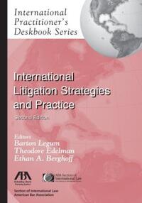 Book Cover for International Litigation Strategies and Practice by American Bar Association