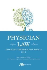Book Cover for Physician Law Book by American Bar Association